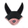 Woof Wear Ergonomic Vision Fly Veil #colour_black-rose-gold