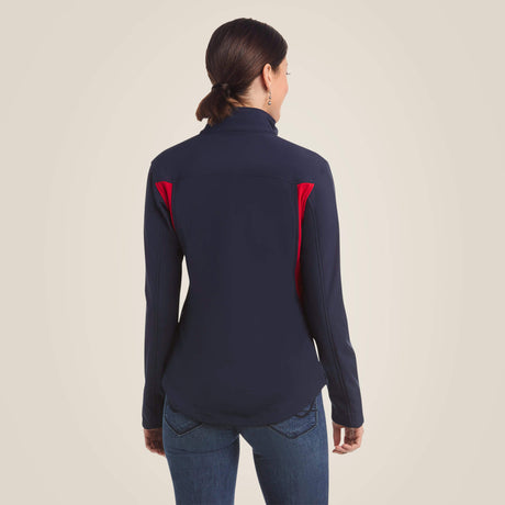 Ariat Women's New Team Softshell Jacket #colour_navy