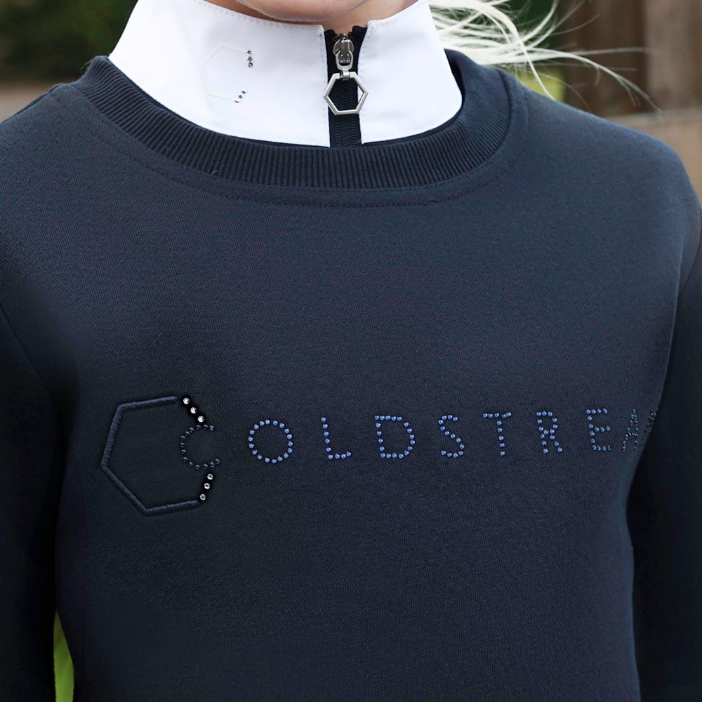 Coldstream Next Generation Earlston Crystal Jumper #colour_navy