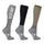 Hy Sport Active Riding Socks (Pack of 3) #colour_desert-sand-pencil-point-grey-black