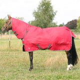 StormX Empra 300g Combi Turnout Rug #colour_red