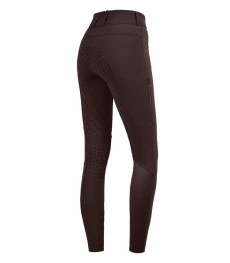 E.L.T Ladies Hella High Waist Silicone Breeches #colour_maroon