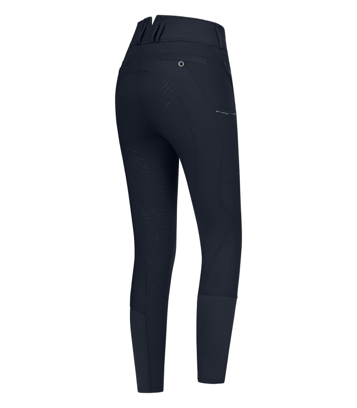 E.L.T Ladies Mathilda Glam High Waist Breeches #colour_deep-blue