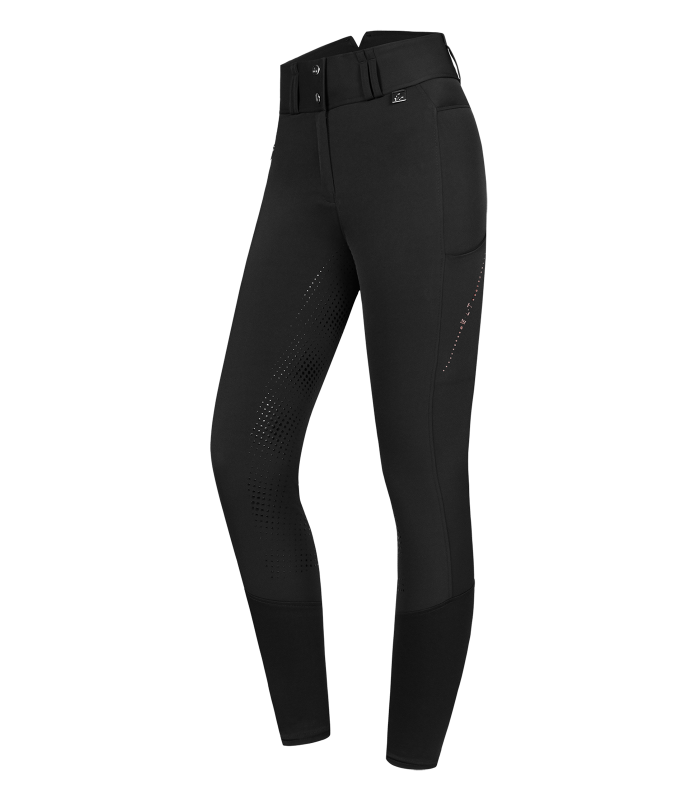 E.L.T Mina Ladies Thermal Breeches #colour_black