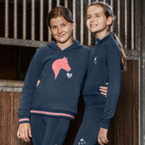 E.L.T Lucky Lea Children's Hoody #colour_night-blue