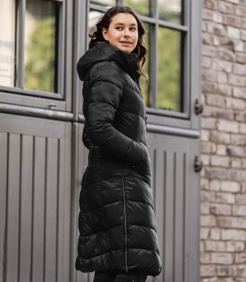 E.L.T Oslo Ladies Light Weight Coat #colour_black