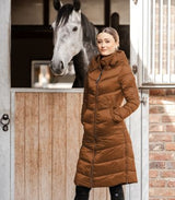 E.L.T Oslo Ladies Light Weight Coat #colour_cinnamon