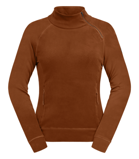 E.L.T Ladies Osaka Fleece Sweater #colour_cinnamon