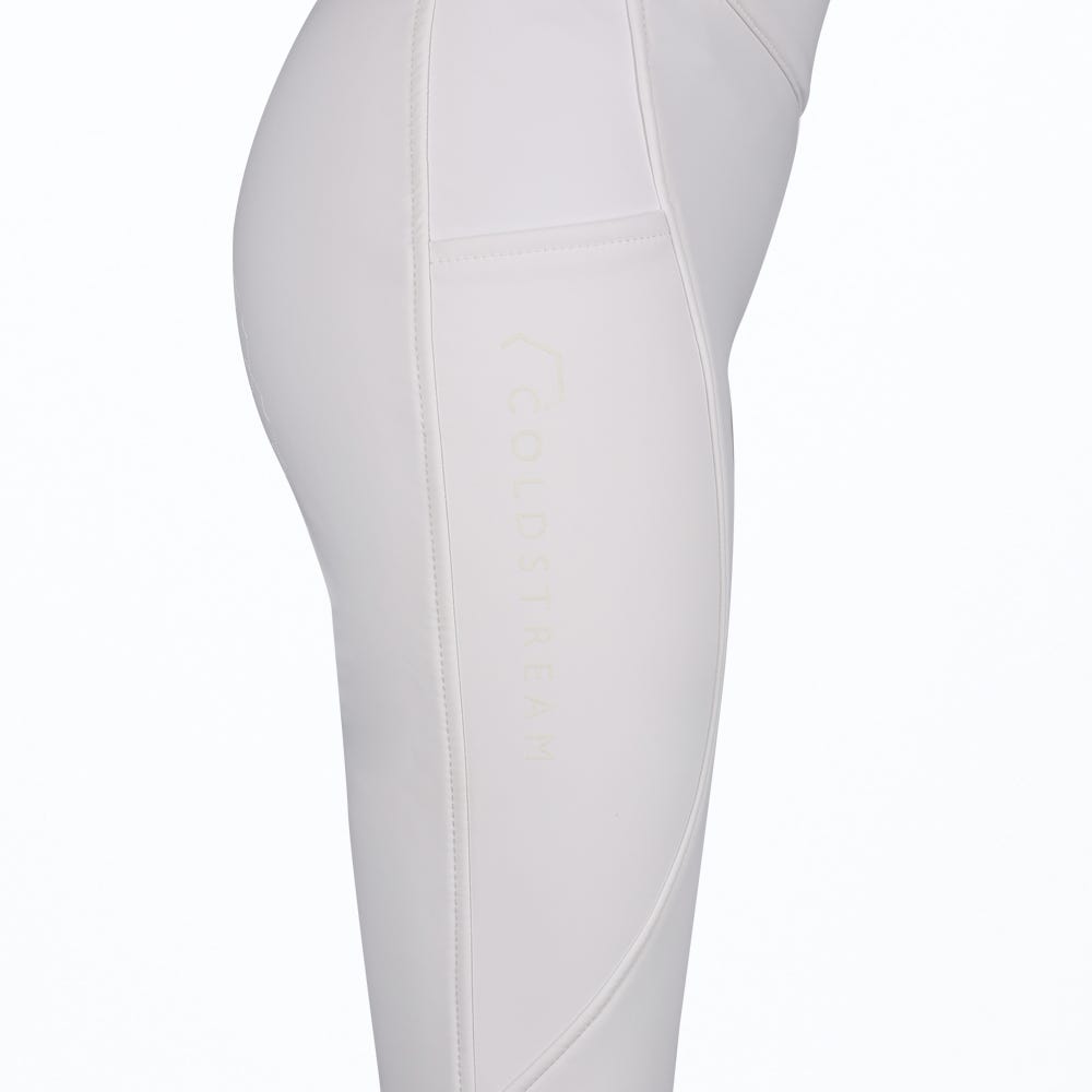 Coldstream Balmore Ladies Thermal Riding Tights #colour_white