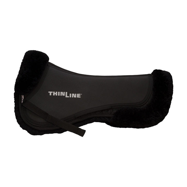 ThinLine Sheepskin Comfort Half Pad #colour_black