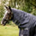 Horseware Ireland Rambo Optimo Hood Lite 0g #colour_navy-thunderstorm-grey-silver