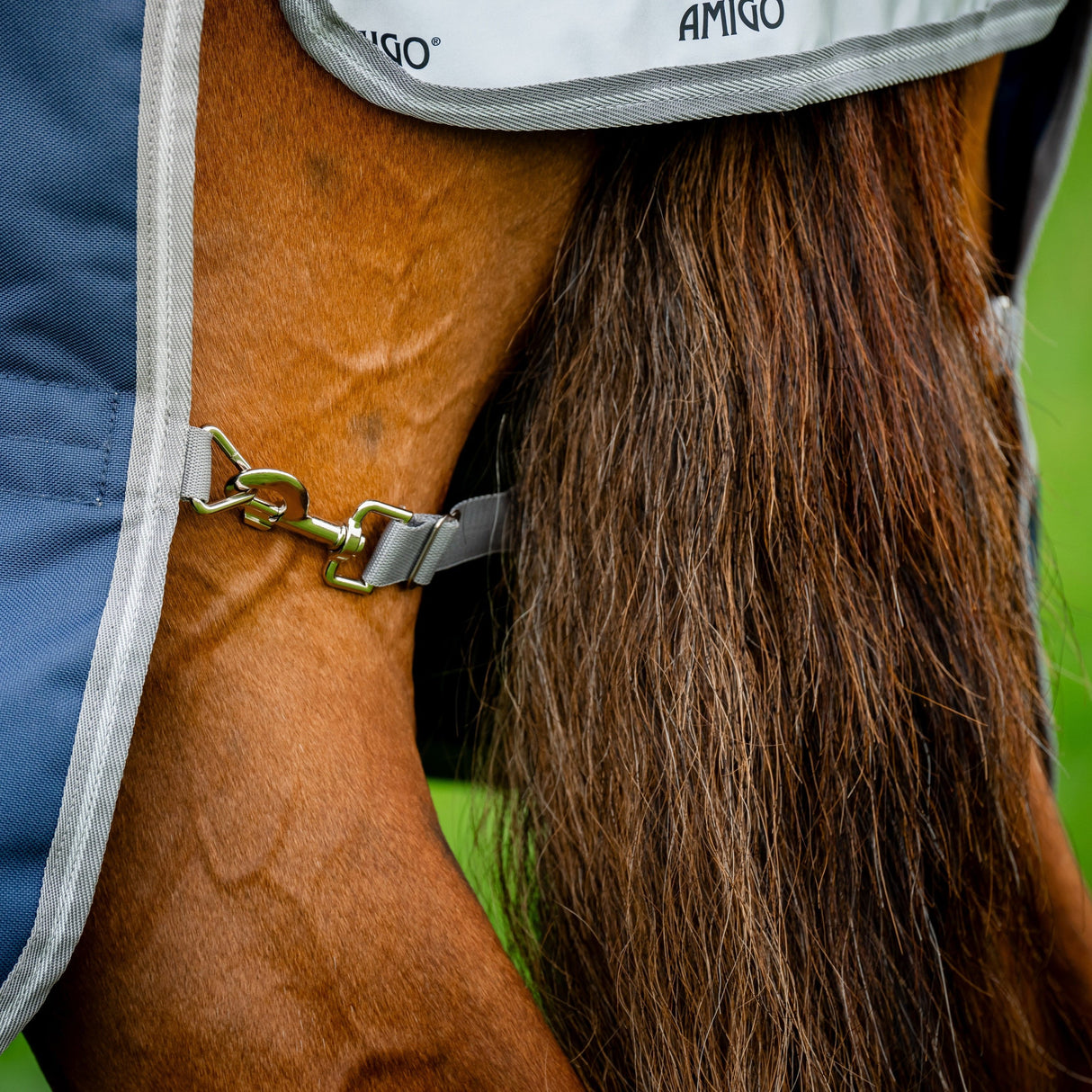 Horseware Ireland Amigo Bravo 12 Plus 400g Heavy Turnout Rug #colour_navy-titanium-grey-silver