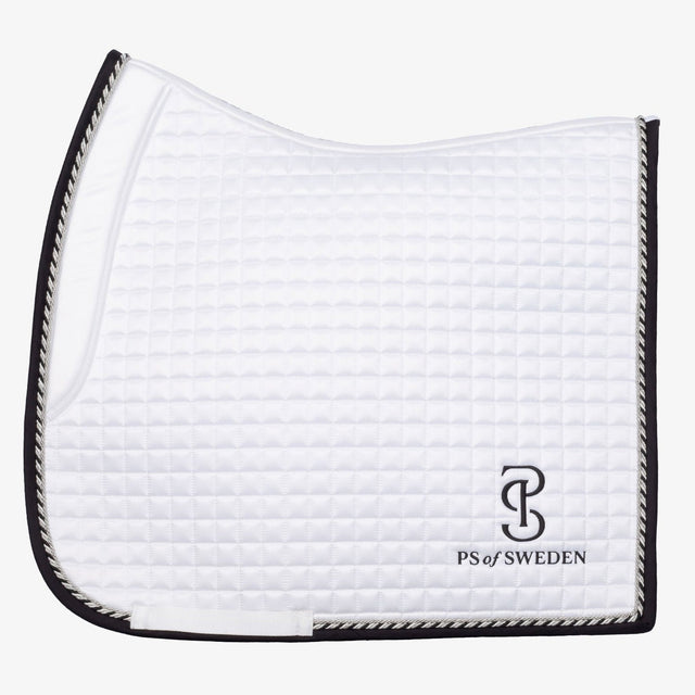 PS of Sweden White Dressage Competition Pro Saddle Pad #colour_white