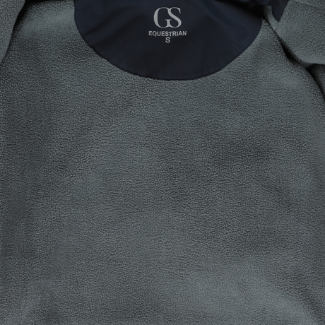 GS Equestrian Fleece Lined Blouson Jacket #colour_navy