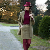 Alan Paine Combrook Ladies Mid-Thigh Coat #colour_grove