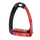 Tech Stirrups Venice Plus Evo Adult Safety Stirrups #colour_black-red