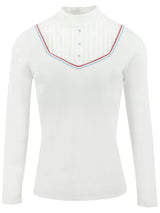 Equitheme Ladies Cabourg Polo Shirt  #colour_white