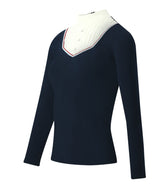 Equitheme Ladies Cabourg Polo Shirt  #colour_navy