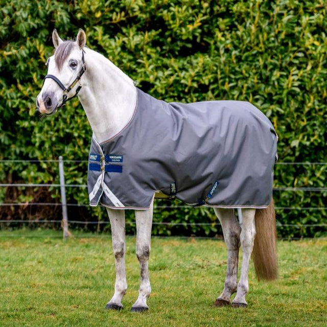 Horseware Ireland Amigo Bravo 12 Original 100g Turnout Rug #colour_shadow-navy-lime