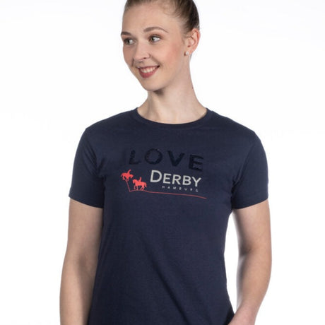 HKM T-Shirt -Derby #colour_dark-blue