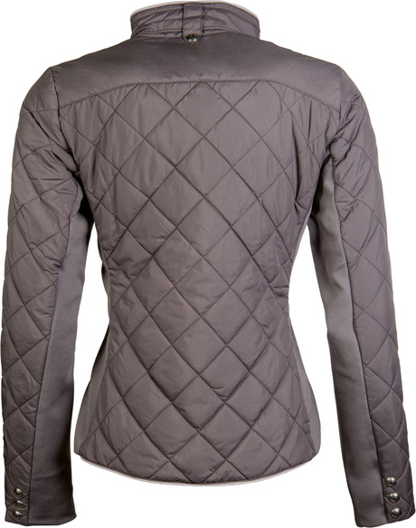 HKM Melody Quilted Jacket #colour_brown