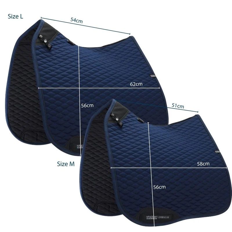 Stubben Streamline Lambswool Dressage Pad #colour_blue