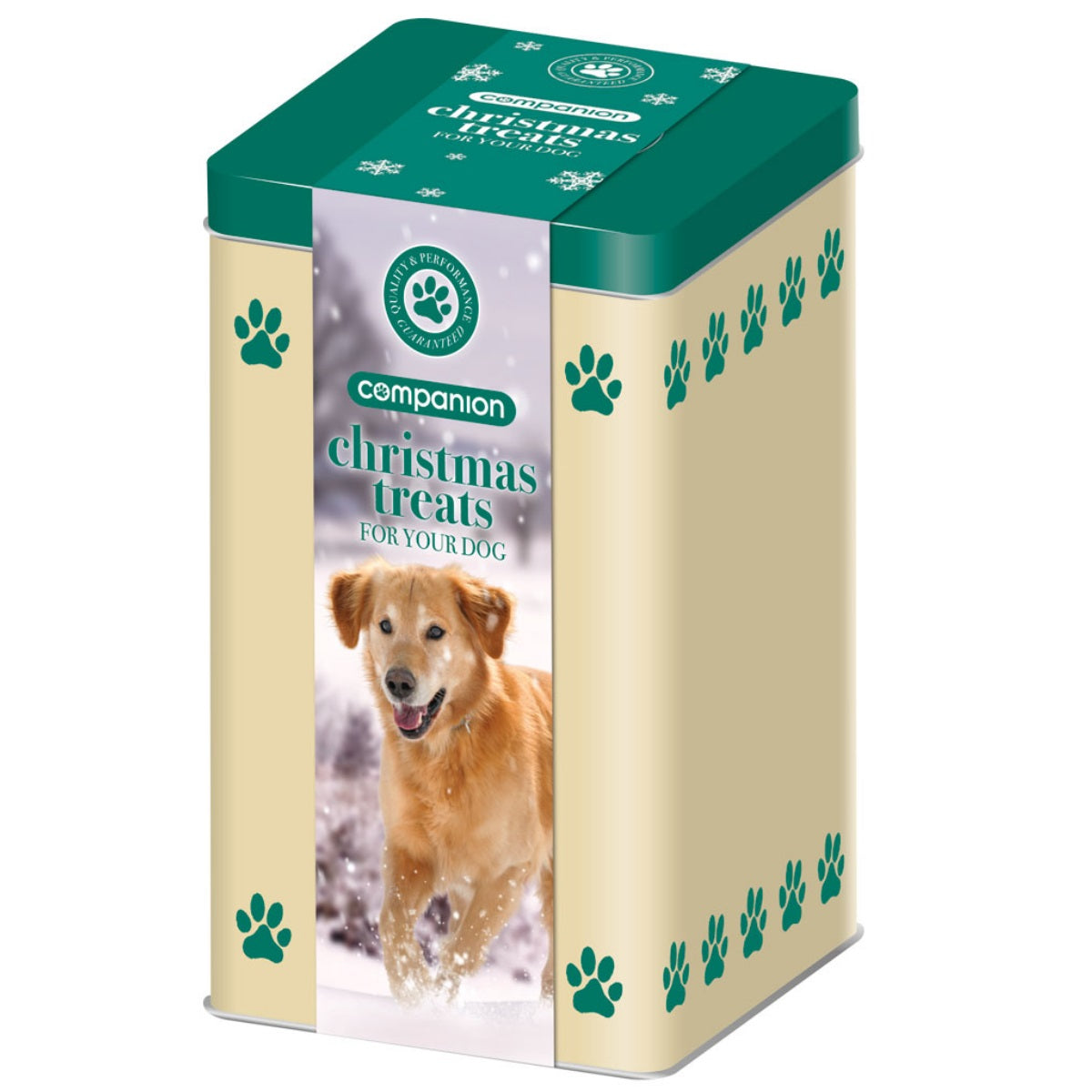 Boîte de friandises pour chien Companion Christmas