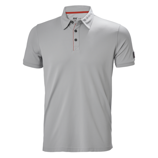 Helly Hansen Workwear Kensington Tech Polo #colour_grey