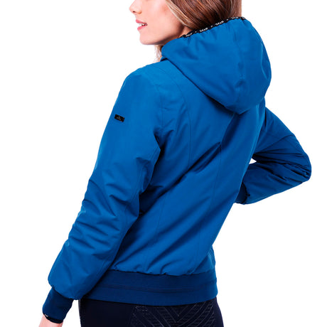 HV Polo Novia Ladies Waterproof Bomber Jacket #colour_deep-sea-blue