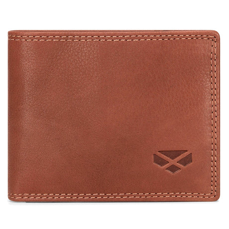 Hoggs of Fife Monarch Leather Credit Card Wallet #colour_hazelnut