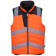 Portwest Hi-Vis Reversible Bodywarmer #colour_orange-black