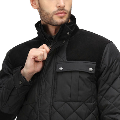 Regatta Professional Padbury Quilted Jacket #colour_black