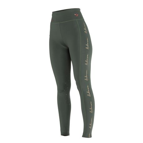 Shires Aubrion Team Riding Tights #colour_khaki