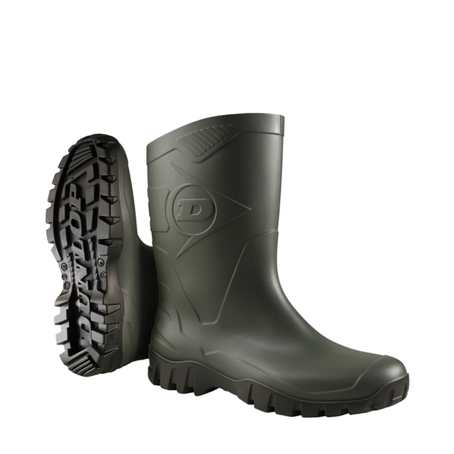 Dunlop Dee Short Boot #colour_green-black